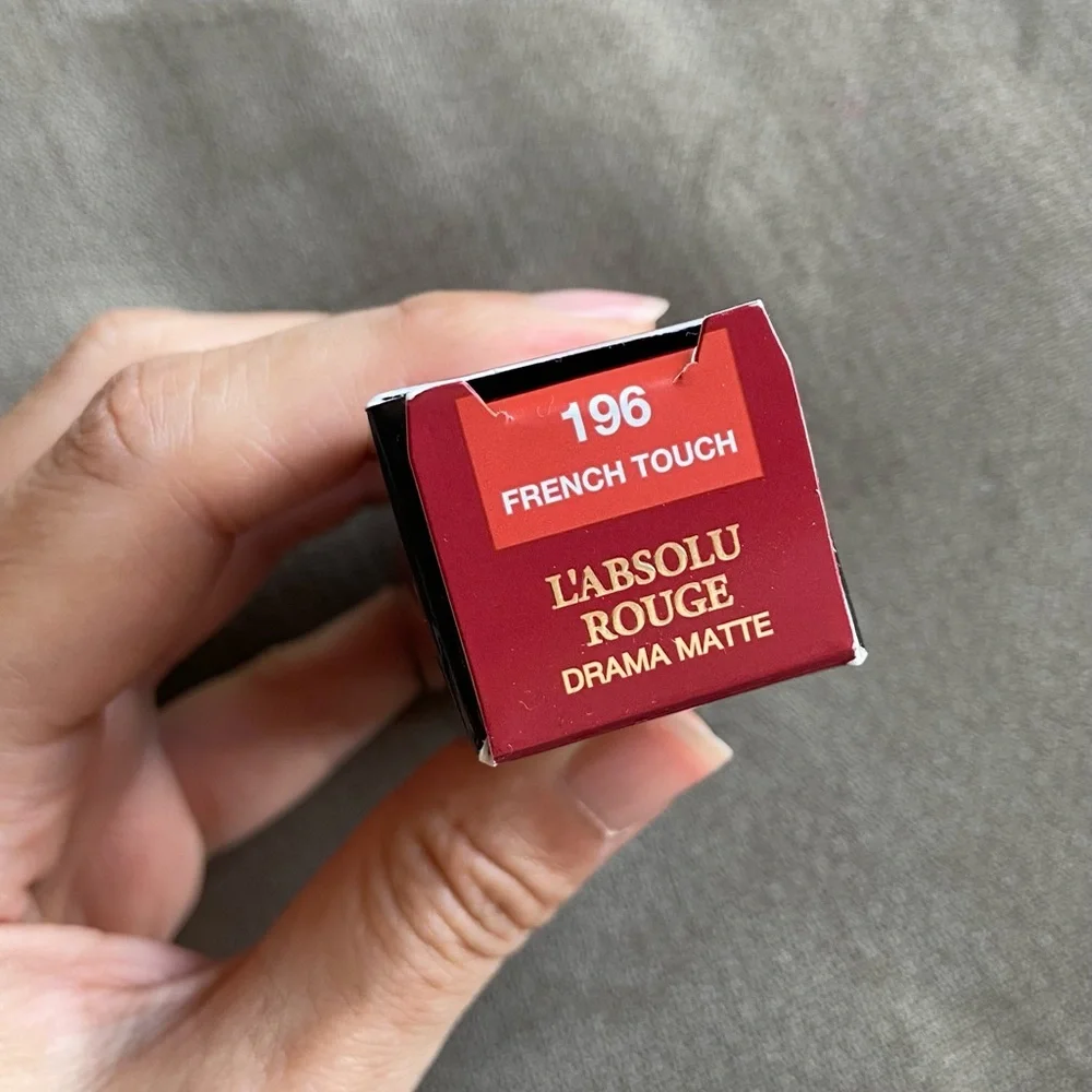 Lancome L'Absolu Rouge Lipstick - 196 French Touch Drama Matte Limited Edition